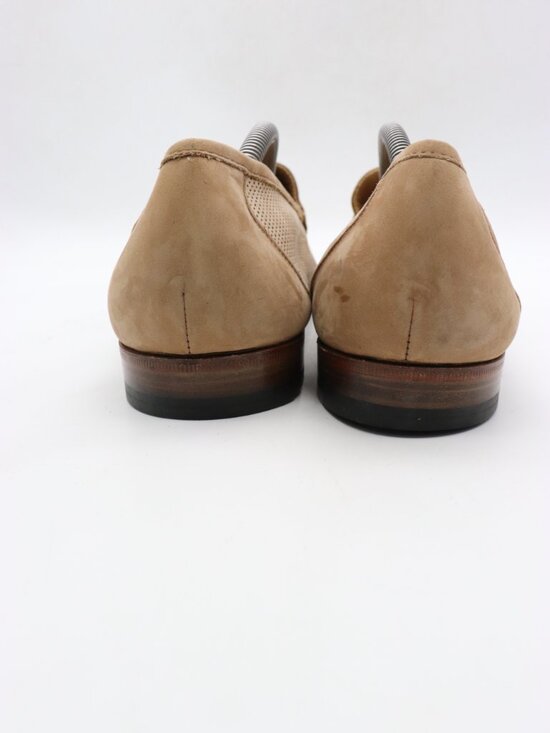 Moreschi Tassel Loafers Men\'s Size 11 Brown Tan Leather Dress Shoes Italy main image 7